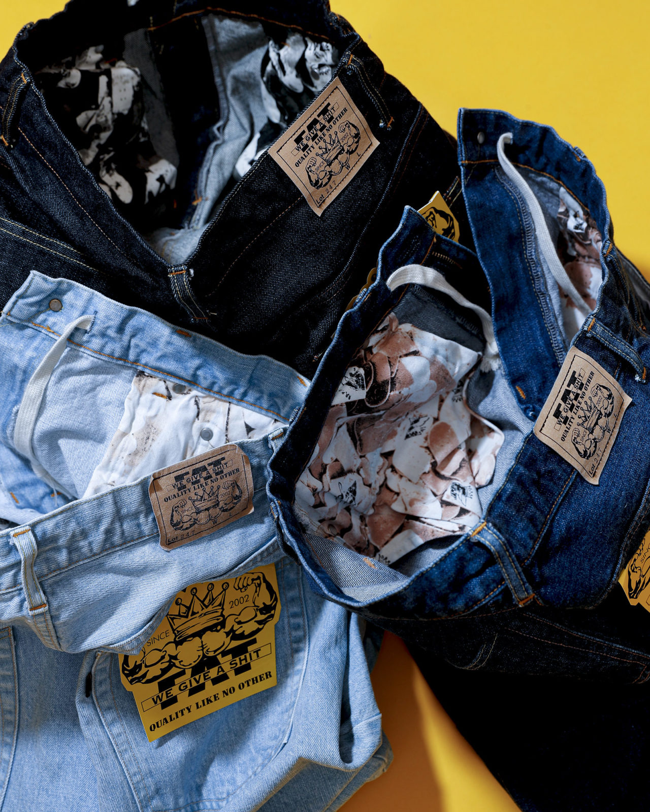 ぽん美品 FAT 247 FADER デニムパンツ サイズFAT FAT（エフエイティー）の「247 FADER（デニムパンツ）」 - WEAR