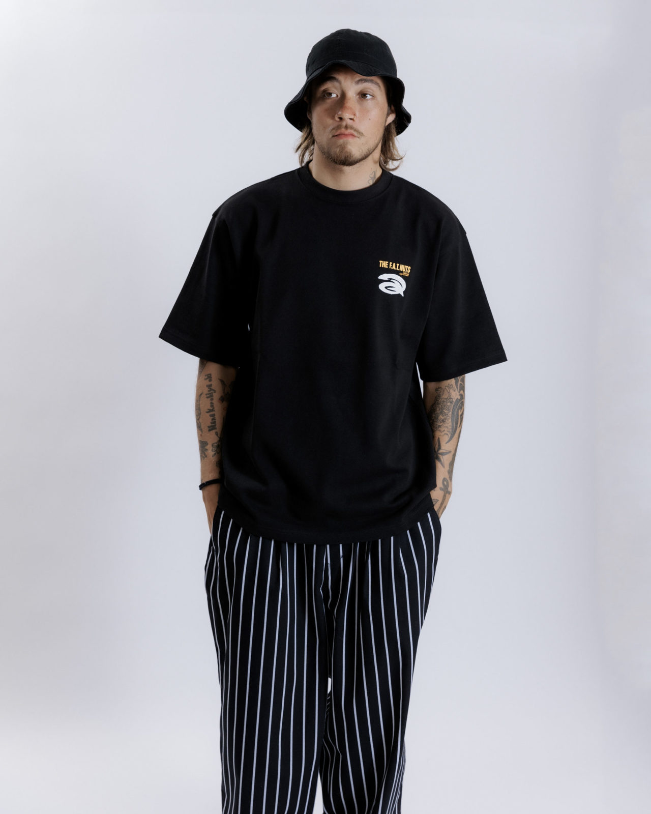 美品 FAT テーパードパンツ skinny ストリート 現行 シルエット F@T :: FAT™