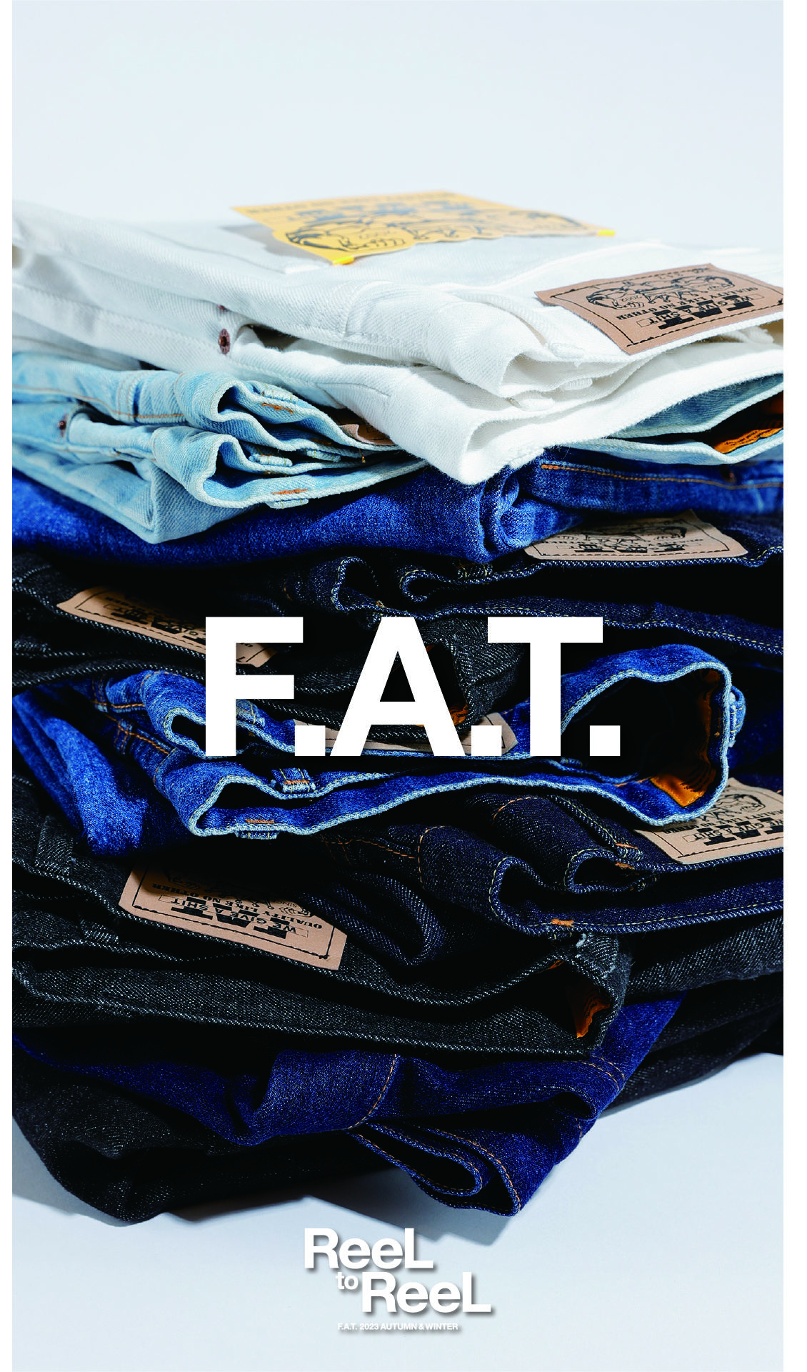 @ FAT JUMBO エフエーティー ジャンボ ボトム パンツ スーツ FAT エフエーティー パンツ BLUDOZER WORN メンズ デニムパンツ