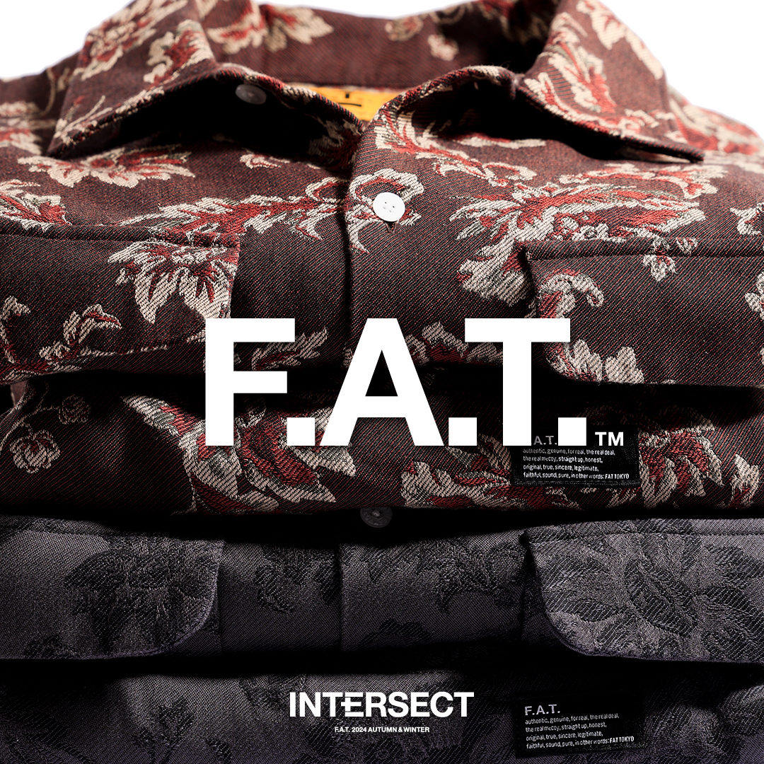 【在庫一掃SALE】FAT ソフトメルトンウールピーコート グレー XL相当 ALL｜FAT ONLINE SHOP | FATYO.COM